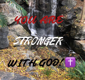 Stronger With God Pic. #2